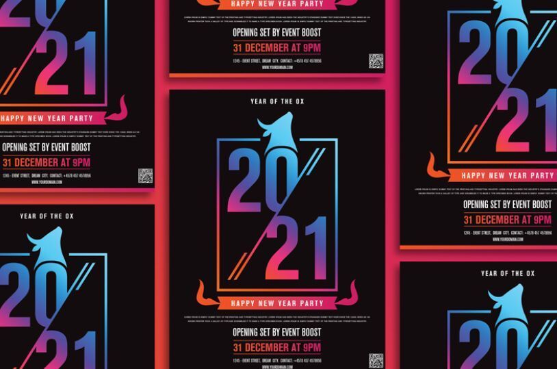 150+ Best Christmas & Happy New Year 2021 Graphic Design Freebies